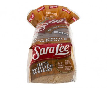 Sara Lee 100% Whole Wheat Bread 4 Oz Bag