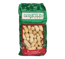 Hampton Farms Roasted No Salt Peanuts 10 Oz Bag