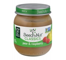 Beech-Nut Classics Stage 2 Pear & Raspberry 4 Oz Jar