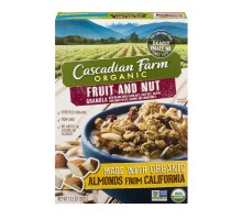 Cascadian Farm Organic Fruit & Nut Granola 13.5 Oz. Box 13.5 Oz Box
