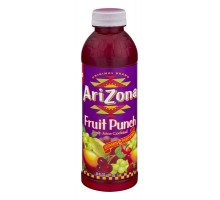 Arizona Juice Fruit Punch 20 Fl Oz Bottle