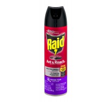 Raid Ant & Roach Spray Lavender Scent 17.5 Oz Spray Can