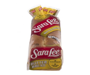 Sara Lee Butter Bread 20 Oz Loaf