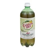 Canada Dry Diet Ginger Ale 33.8 Fl Oz Bottle