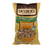 Snyder's Of Hanover Hard Pretzels Sourdough Family Size 16 Oz Bag