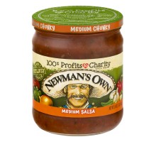 Newman's Own Medium Salsa Medium Chunky 16 Oz Jar