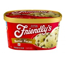 Friendly's Premium Ice Cream Butter Pecan 48 Fl Oz Carton