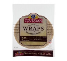 Toufayan Bakeries Wraps Wholesome Wheat 6 Count 11 Oz Package