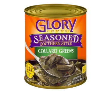Glory Foods Seasoned Southern Style Collard Greens 27 Oz Can