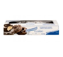 Entenmann's Classic Chocolate Lover's Variety Pack Donuts 8 Count 15.5 Oz Box