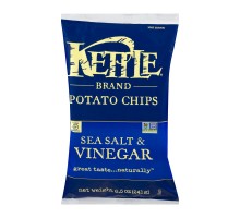 Kettle Brand Potato Chips Sea Salt & Vinegar 8.5 Oz Bag