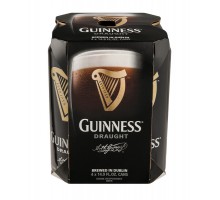 Guinness Draught Beer Cans 4 Count 14.9 Fl Oz Pack