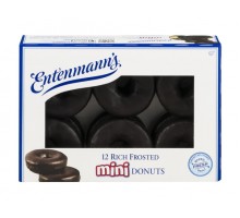 Entenmann's Mini Donuts Rich Frosted 12 Ct 12 Ct Package