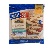 Perdue Short Cuts Carved Chicken Breast Southwestern Style 9 Oz Bag