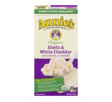 Annie's Organic Shells & White Cheddar Macaroni & Cheese 6 Oz Box