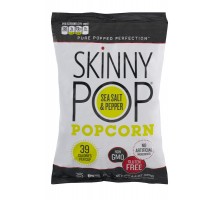 Skinnypop Popcorn Sea Salt & Pepper 4.4 Oz Bag