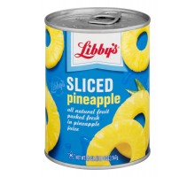 Libby's Sliced Pineapple 20 Oz Can