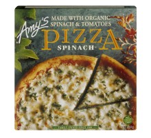Amy's Pizza Spinach 14 Oz Box