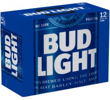 Bud Light Beer 12 Fl Oz 12 Pack Cans