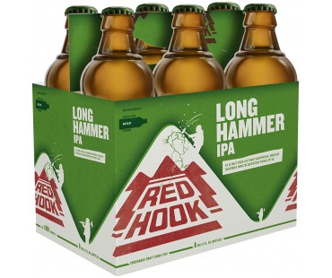 Redhook Long Hammer Ipa Beer 12 Fl Oz 6 Pack Bottle