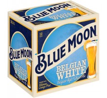 Blue Moon Beer Belgian White Ale 12 Fl Oz 12 Pack