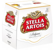 Stella Artois Lager Beer 11.2 Fl Oz 12 Pack Bottle
