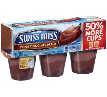 Swiss Miss Triple Chocolate Dream Pudding 24 Oz Sleeve