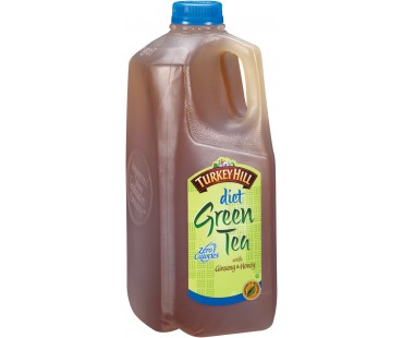Turkey Hill Diet With Ginseng & Honey Green Tea 64 Fl Oz Plastic Jug