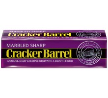 Kraft Cracker Barrel Marbled Sharp Cheddar Cheese 8 Oz Pack