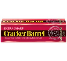 Kraft Cracker Barrel Extra Sharp Cheddar Cheese 8 Oz Pack