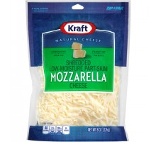 Kraft Natural Cheese Shredded Mozzarella Cheese 8 Oz Peg
