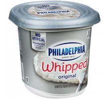 Kraft Philadelphia Whipped Original Cream Cheese Spread 12 Oz Plastic Tub