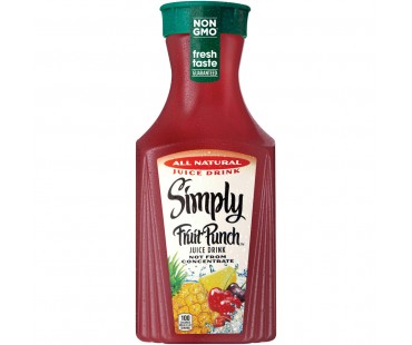 Simply Beverages Fruit Punch Drink 59 Fl Oz Bottle