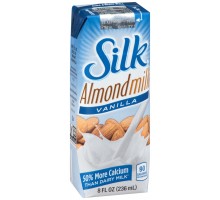 Silk Vanilla Almondmilk 8 Fl Oz Carton