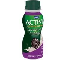 Activia Prune Probiotic Drink 7 Fl Oz Plastic Bottle