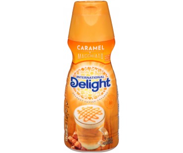 International Delight Caramel Macchiato Coffee Creamer 16 Fl Oz Plastic Bottle