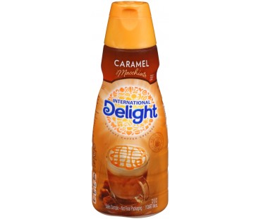 International Delight Caramel Macchiato Coffee Creamer 32 Fl Oz Plastic Bottle