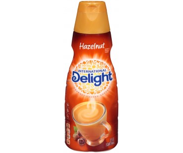 International Delight Hazelnut Coffee Creamer 32 Fl Oz Plastic Bottle