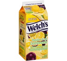 Welch's Passion Fruit Lemonade Flavored Fruit Cocktail Blend 59 Fl Oz Carton