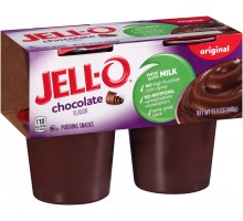 Jell-O Ready To Eat Original Chocolate Pudding Snacks 15.5 Oz Sleeve