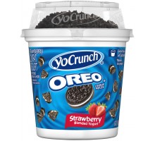 Yocrunch Strawberry With Oreo Cookie Pieces Lowfat Yogurt 6 Oz Cup