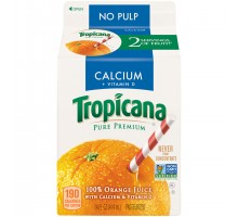 Pure Premium Calcium + Vitamin D Orange Juice 14 Fl Oz Carton