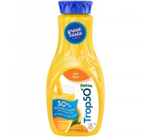 Tropicana Trop50 No Pulp Orange Juice 59 Fl Oz Bottle Tropicana Trop50 No Pulp Orange Juice 59 Fl Oz Bottle