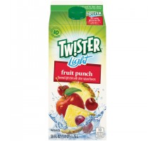Twister Light Fruit Punch Juice 59 Fl Oz Carton