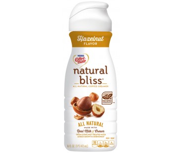 Coffee-Mate Hazelnut Liquid Coffee Creamer 16 Fl Oz Plastic Bottle