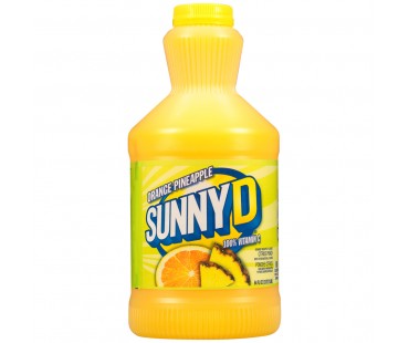 Sunny D Orange Pineapple Citrus Punch 64 Fl Oz Plastic Bottle