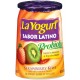 La Yogurt Probiotic Strawberry Kiwi Blended Lowfat Yogurt Sabor Latino 6 Oz Cup 