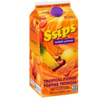 Ssips Sabor Latino Tropical Punch Flavored Drink 59 Fl Oz Carton