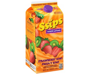 Ssips Sabor Latino Strawberry Kiwi Flavored Drink 59 Fl Oz Carton