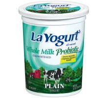 La Yogurt Whole Milk Unsweetened Probiotic Plain Yogurt 32 Oz Tub La Yogurt Whole Milk Unsweetened Probiotic Plain Yogurt 32 Oz Tub